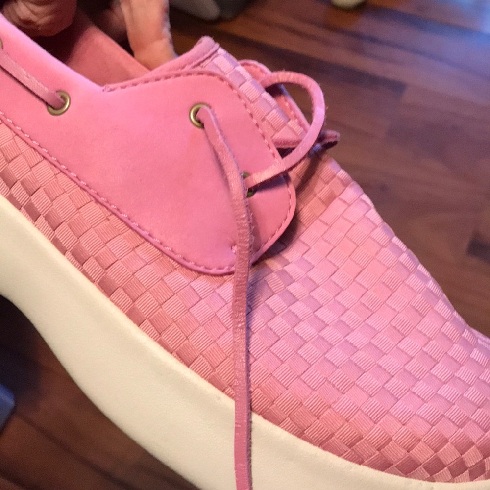Soft science pink deck 👟 barely worn - Picture 4 of 5